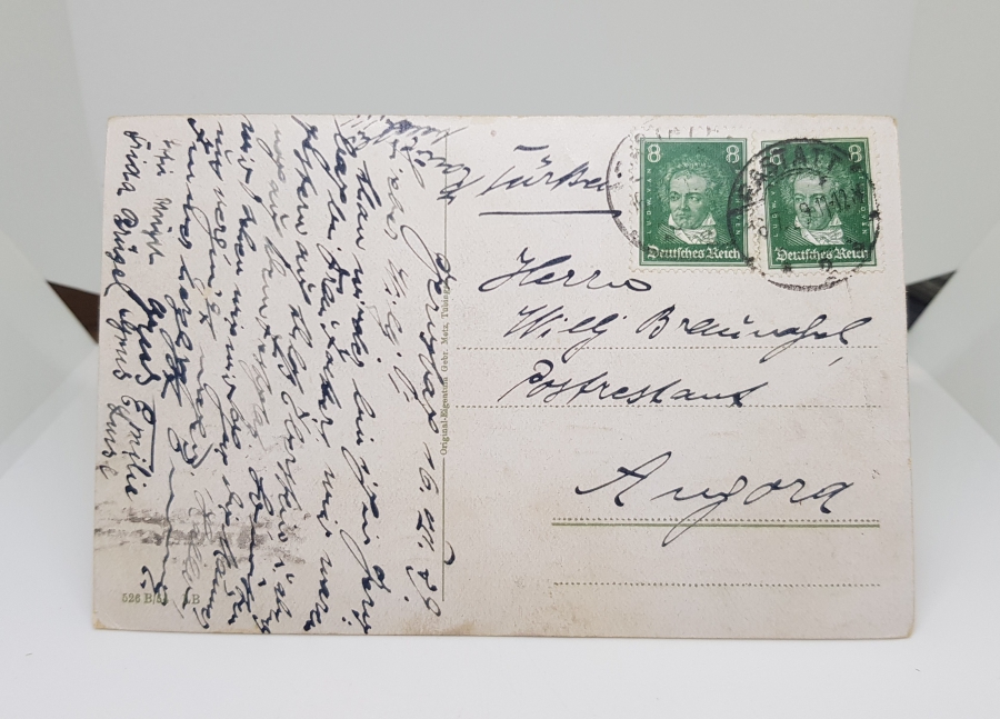 GERNSBARCH GÖRSELLİ OSMANLI DÖNEMİ KARTPOSTAL