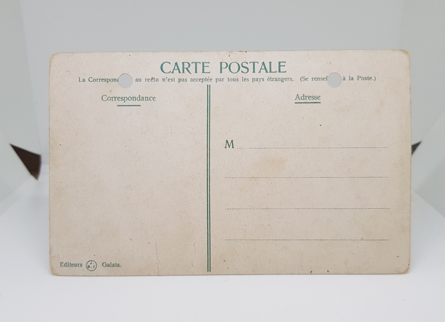 CALYPSO VE BOĞAZ GÖRSELLİ OSMANLI DÖNEMİ NADİR KARTPOSTAL