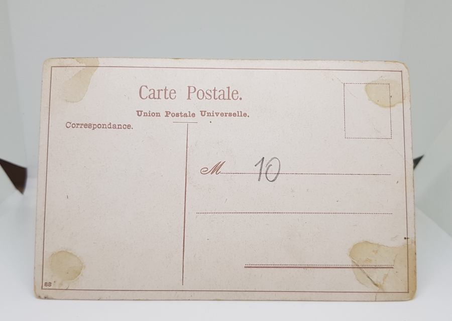 AYASOFYA CAMİ GÖRSELLİ OSMANLI DÖNEMİ RENKLENDİRİLMİŞ KARTPOSTAL