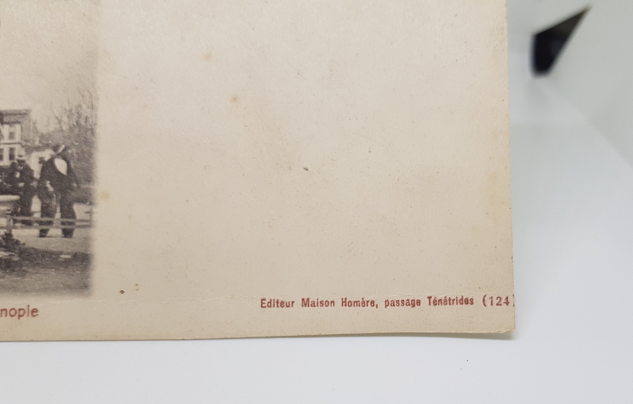 ALMAN ÇEŞMESİ GÖRSELLİ OSMANLI DÖNEMİ NADİR KARTPOSTAL