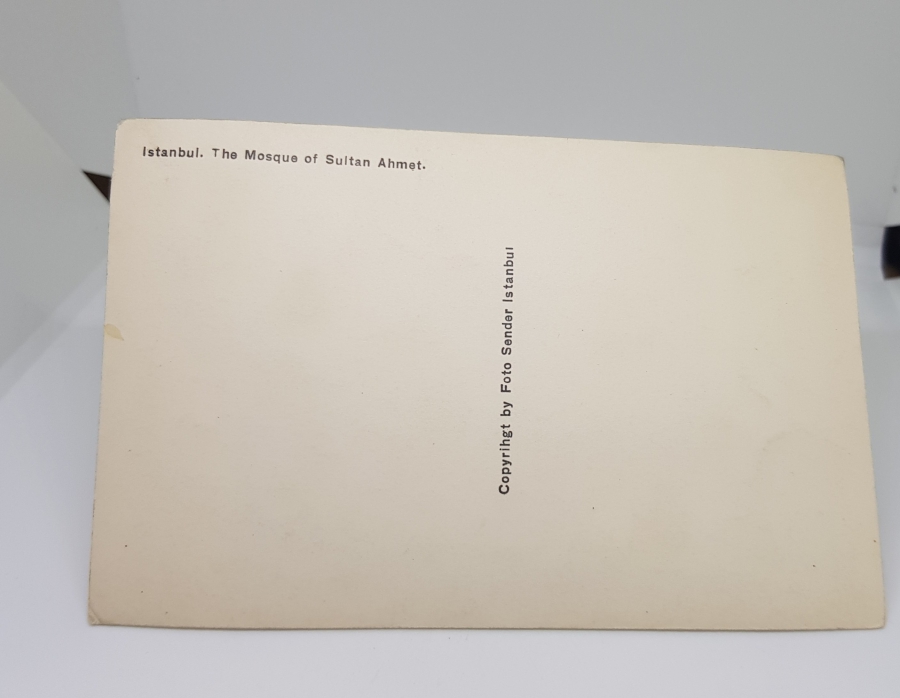 SULTAN AHMET CAMİ GÖRSELLİ CUMHURİYET BAŞLARI KARTPOSTAL