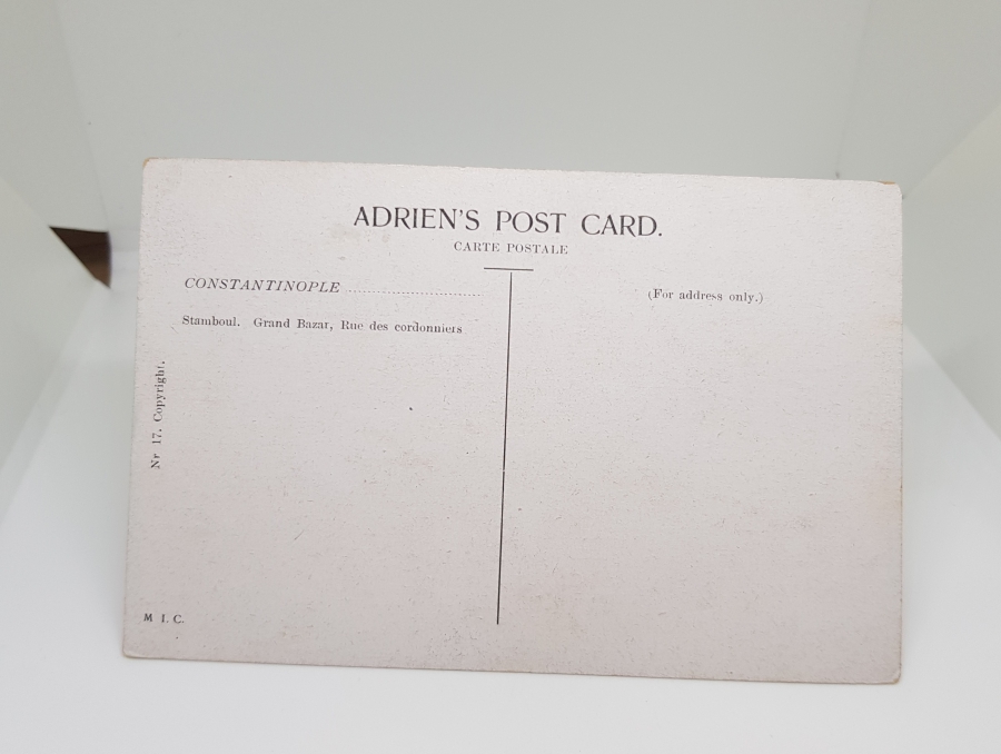 OSMANLI DÖNEMİ KAPALIÇARŞI GÖRSELLİ TABLO KARTPOSTAL