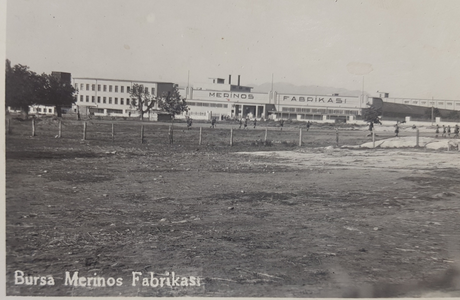 BURSA MERİNOS FABRİKASI SİYAH- BEYAZ FOTOĞRAF