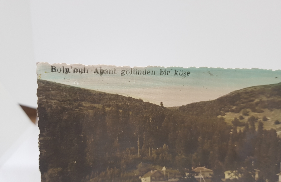 BOLU-ABANT GÖLÜ SİYAH-BEYAZ FOTOĞRAF