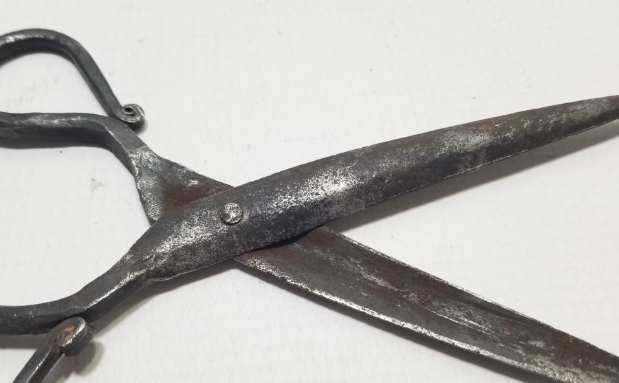 OSMANLI DÖNEMİ EL YAPIMI TERZİ MAKASI