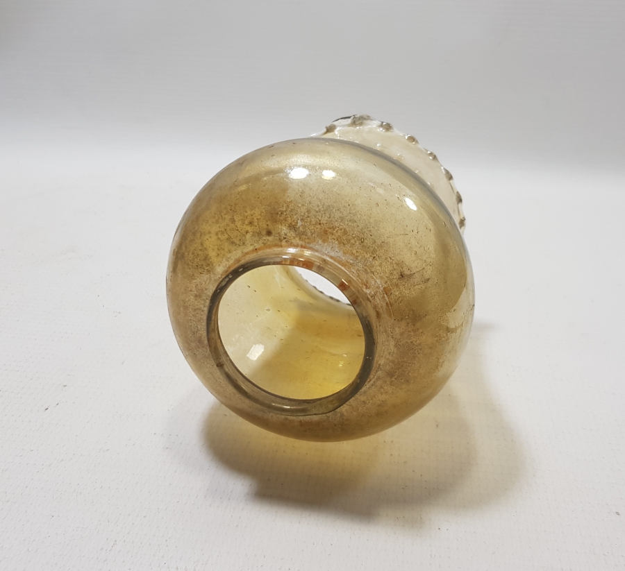 OSMANLI DÖNEMİ NADİR RENKTE GAZ LAMBASI CAMI