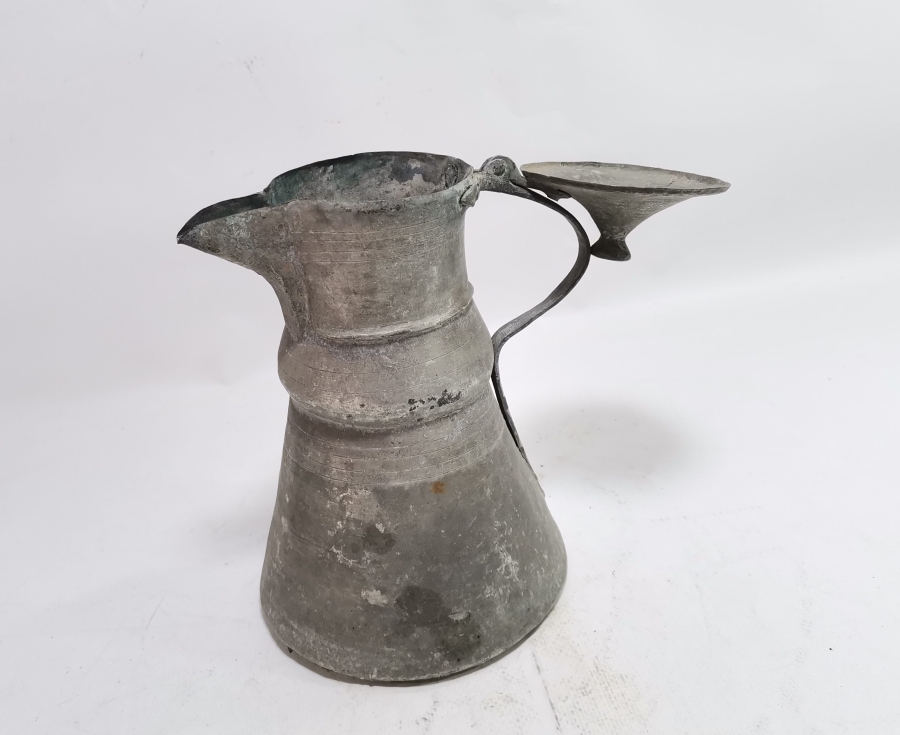 OSMANLI DÖNEMİ BÜYÜK BOY TEKKE İŞİ BAKIR KAHVEDAN