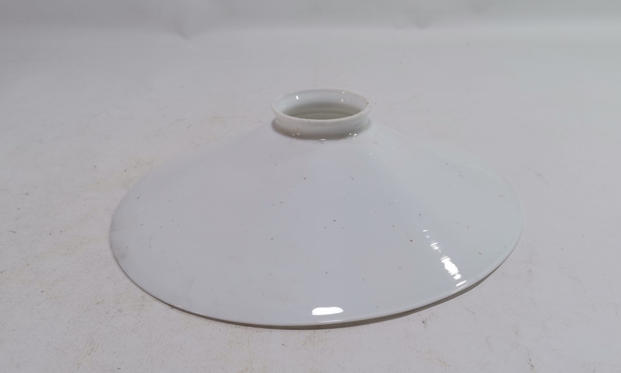 OSMANLI DÖNEMİ NADİR TİPTE CAM OPALİN LAMBA ABAJURU