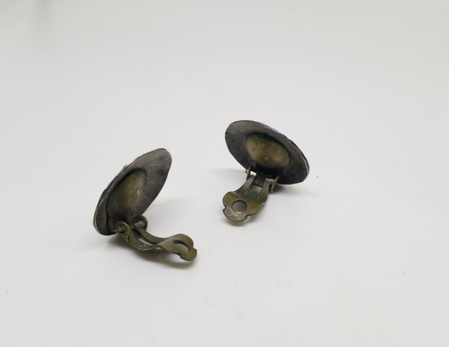 ÜZERİ TUĞRALI OSMANLI DÖNEMİ GÜMÜŞ KÜPE