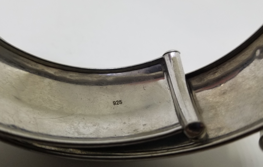 ÖZEL YAPIM ANTİKA GÜMÜŞ BİLEZİK - BİLEKLİK