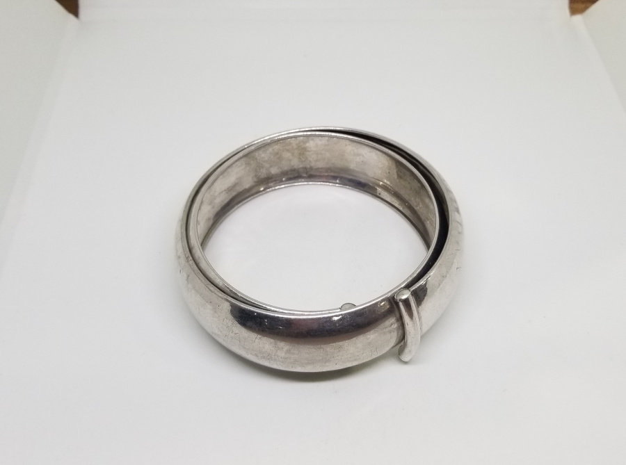 ÖZEL YAPIM ANTİKA GÜMÜŞ BİLEZİK - BİLEKLİK