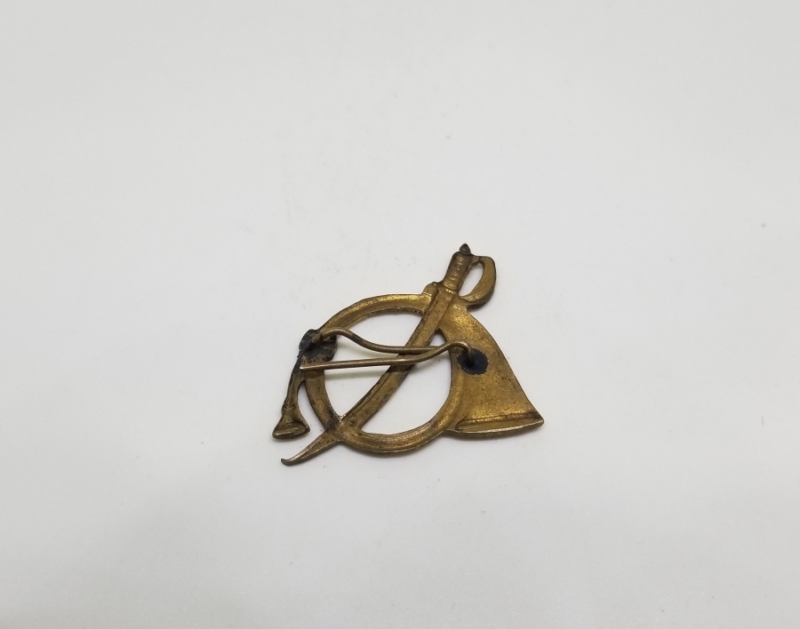 1. DÜNYA SAVAŞI DÖNEMİ ÜZERİ ALTIN VERMEYLİ ÇOK NADİR OSMANLI SÜVARİ BORAZANCISI KOKARTI