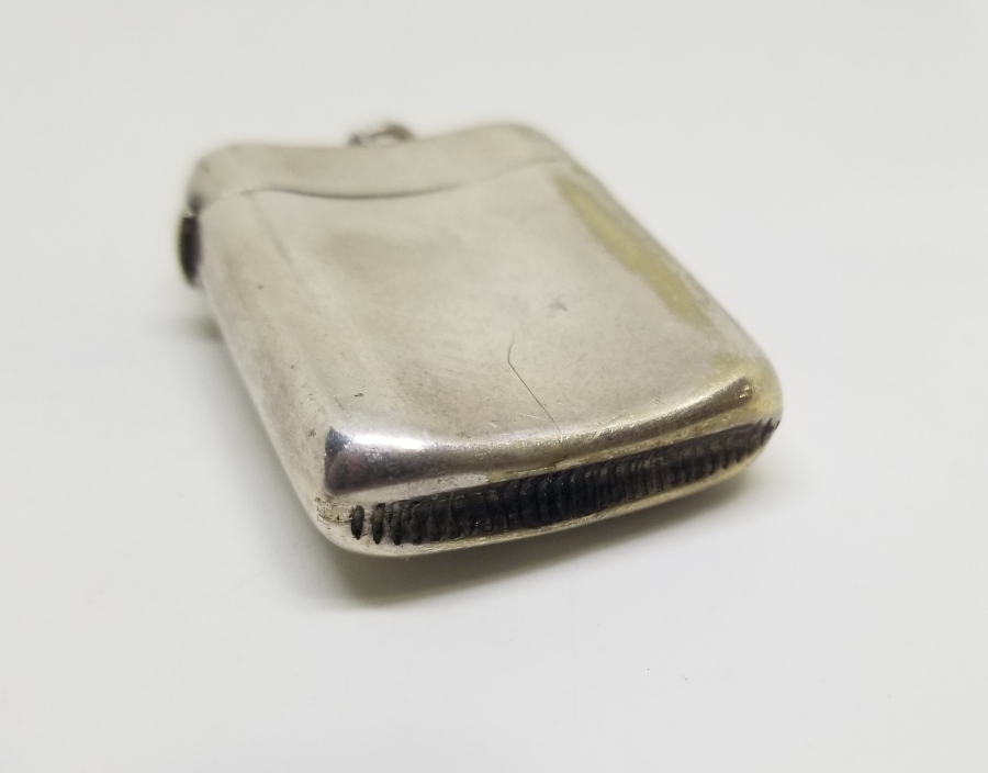 ANTİKA GÜMÜŞ KAPLAMA ANTİKA KİBRİTLİK