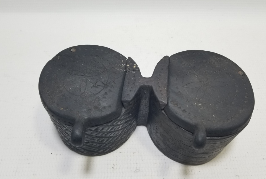 OSMANLI DÖNEMİ ÇİFT GÖZLÜ KAHVE KUTUSU