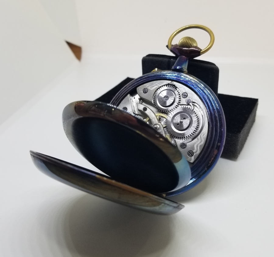 OSMANLI DÖNEMİ ÇOK NADİR DEV BOYDA NADİR MEHTAPLI CEP SAATİ