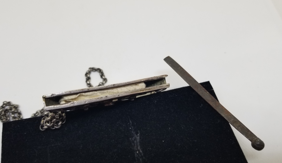 OSMANLI DÖNEMİ TUĞRALI GÜMÜŞ HAMAYIL