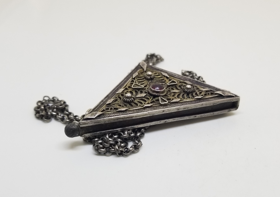 OSMANLI DÖNEMİ TUĞRALI GÜMÜŞ HAMAYIL