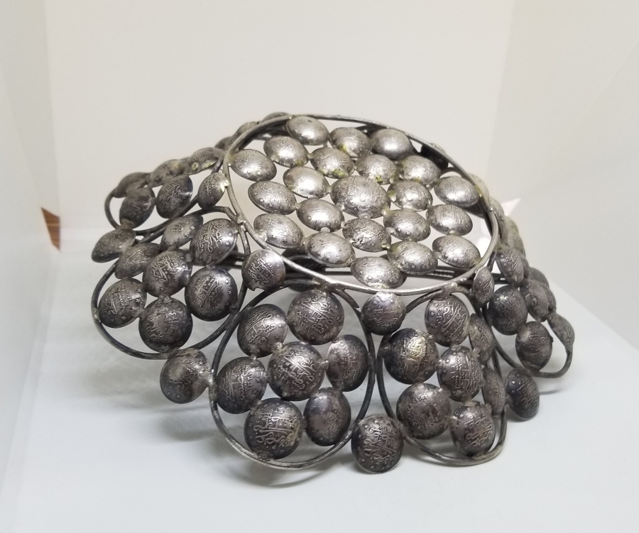 ABDÜLHAMİD VE MEHMED REŞAD HAN DÖNEMİ GÜMÜŞ PARALARDAN YAPILMIŞ OSMANLI DÖNEMİ GÜMÜŞ BAYRAM ŞEKERLİĞİ