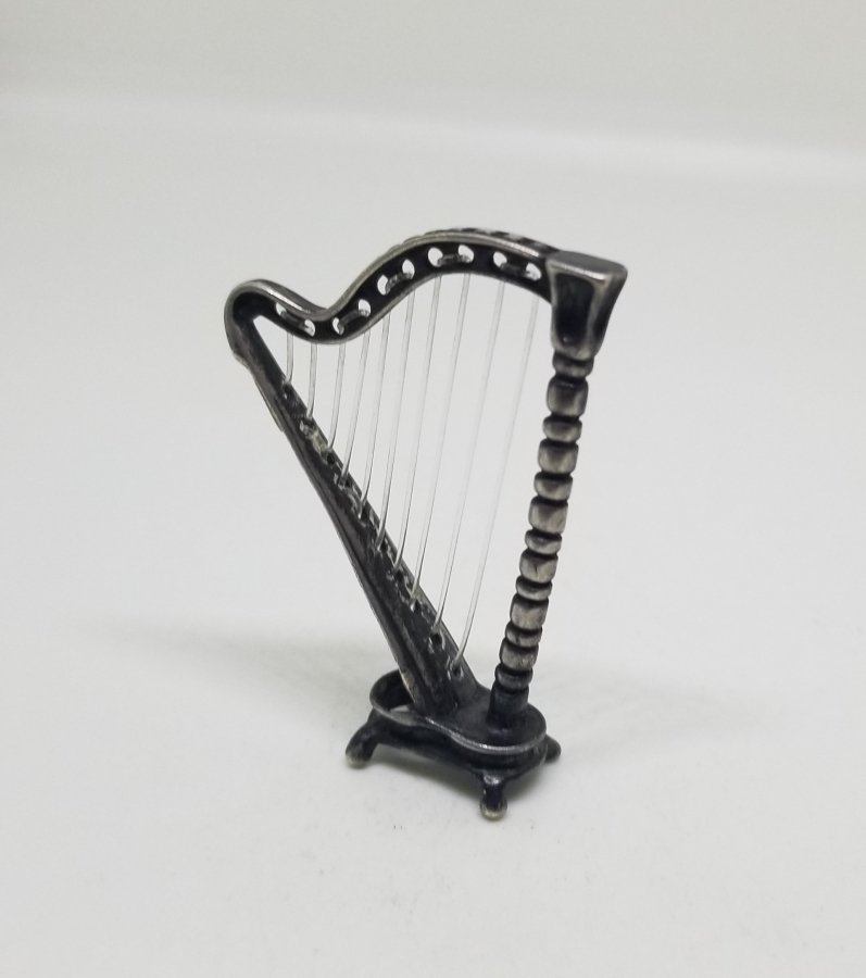 ANTİKA GÜMÜŞ MİNYATÜR ARP