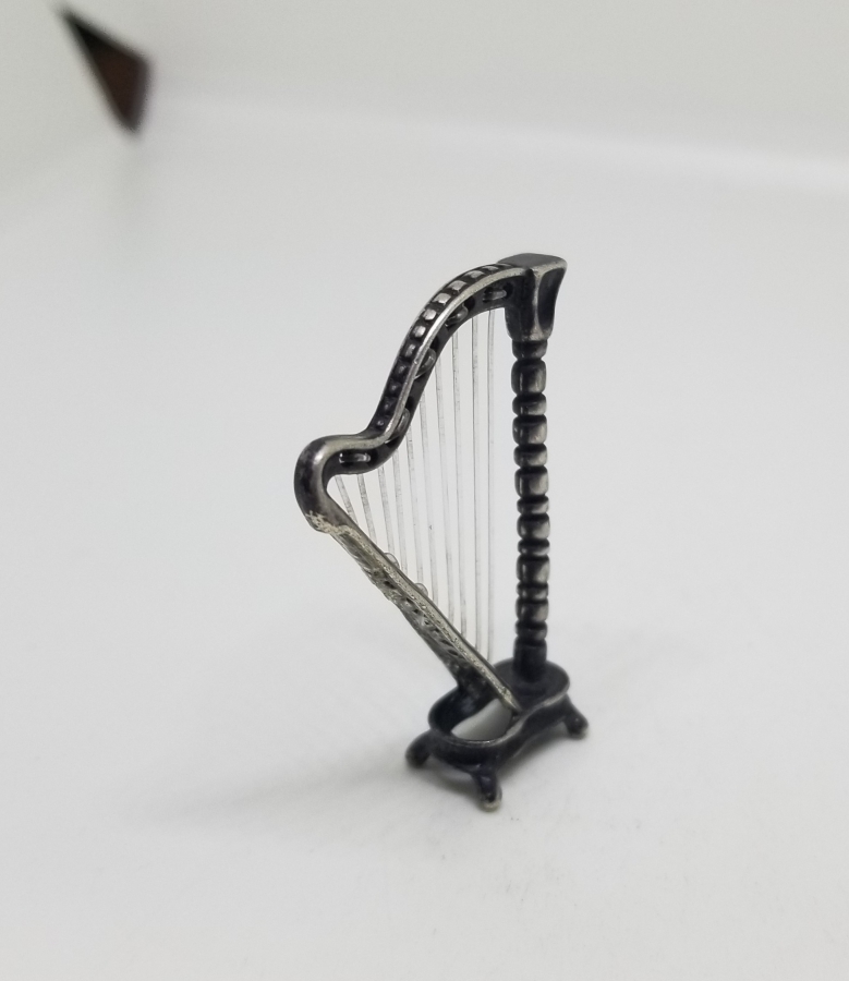 ANTİKA GÜMÜŞ MİNYATÜR ARP