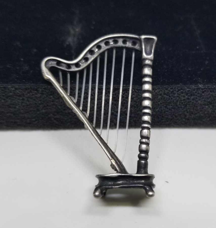 ANTİKA GÜMÜŞ MİNYATÜR ARP