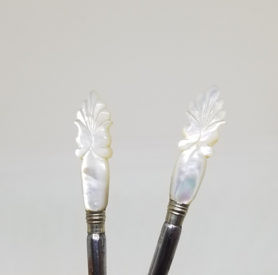 SEDEF UÇLU ANTİKA TIĞ VE İP ÇEKME ALETİYLE TAM TAKIM POTİN BAĞLAMA ALETİ TAKIMI