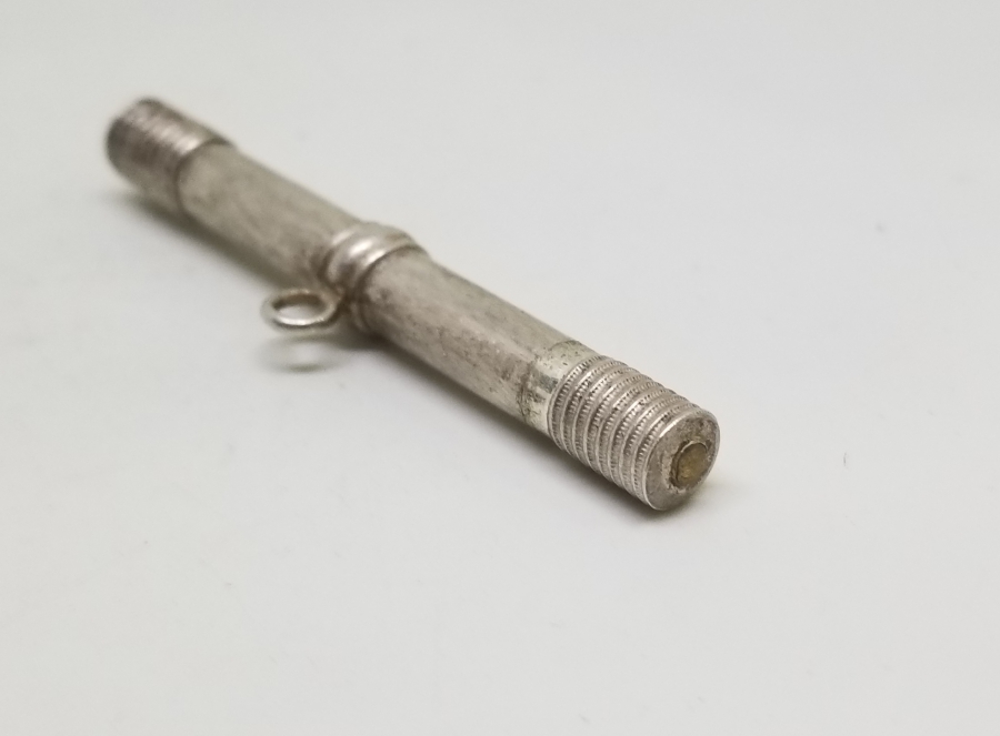 OSMANLI DÖNEMİ NADİR FORMDA GÜMÜŞ CEP SAATİ KURMA ANAHTARI