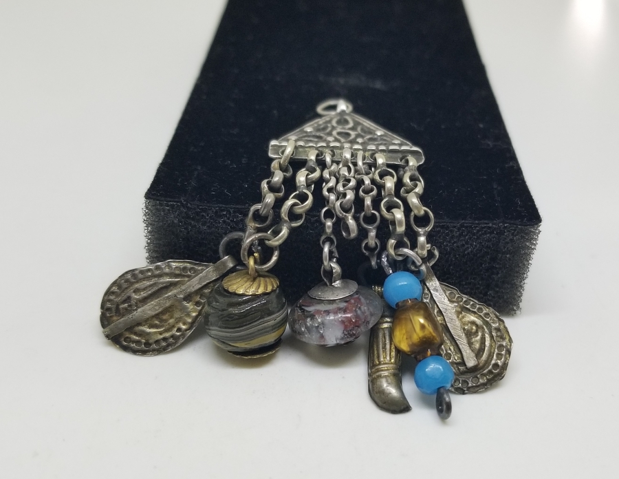 OSMANLI DÖNEMİ ŞAMAN KÜLTÜRÜ GÜMÜŞ GELİN FES TAKISI