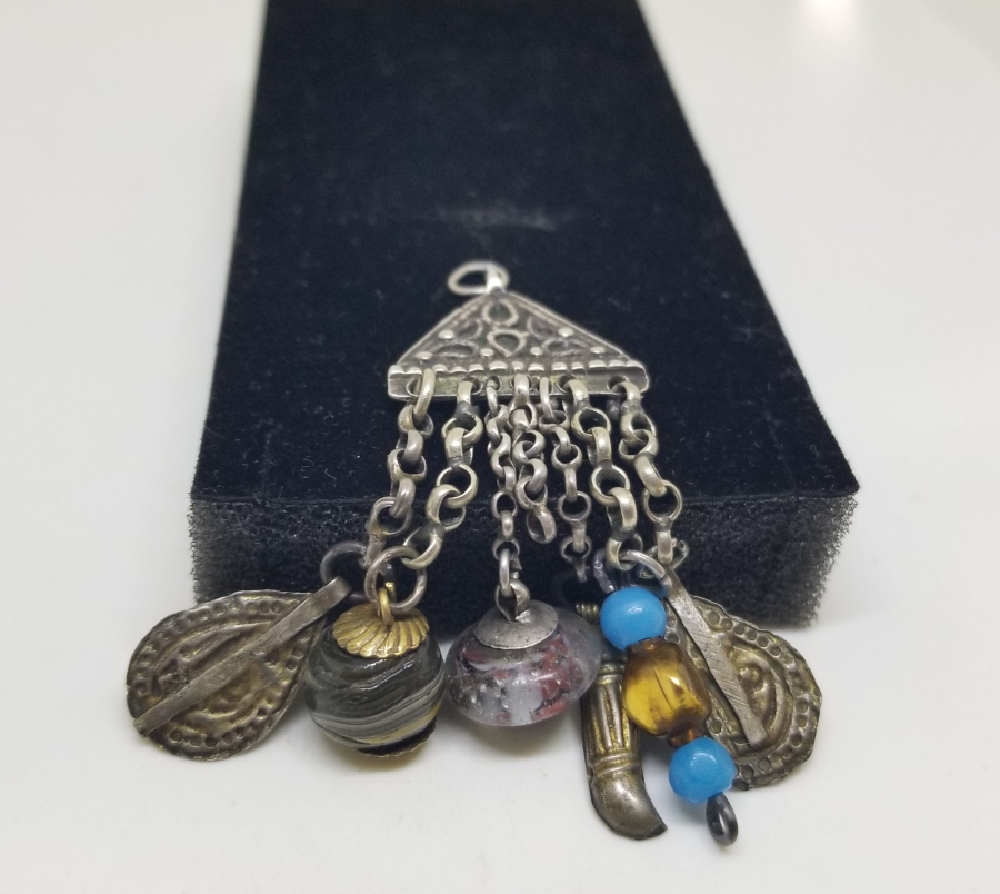 OSMANLI DÖNEMİ ŞAMAN KÜLTÜRÜ GÜMÜŞ GELİN FES TAKISI