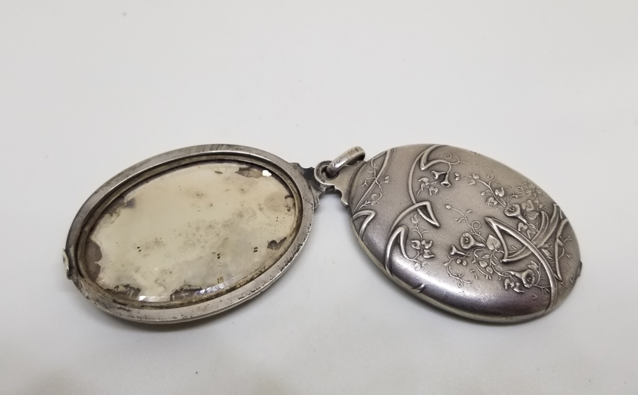 1900 BAŞLARI NADİR ANTİKA KOLYE AYNA