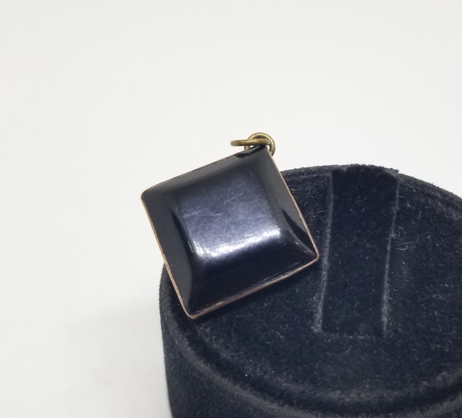 OSMANLI DÖNEMİ OLTU TAŞLI ALTIN KOLYE UCU