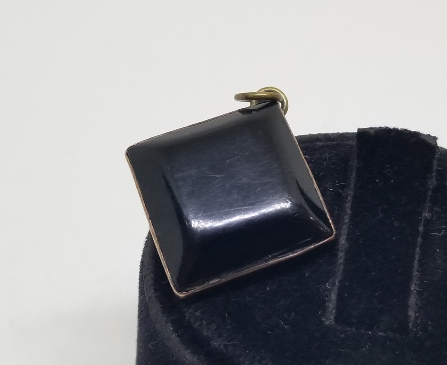 OSMANLI DÖNEMİ OLTU TAŞLI ALTIN KOLYE UCU