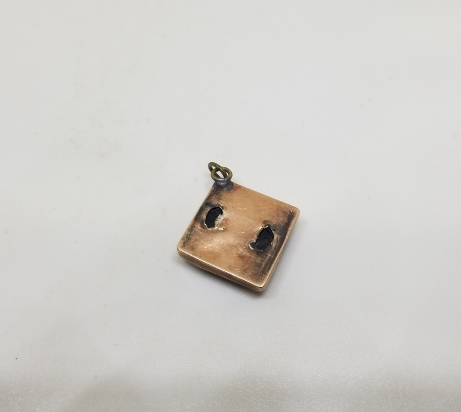 OSMANLI DÖNEMİ OLTU TAŞLI ALTIN KOLYE UCU