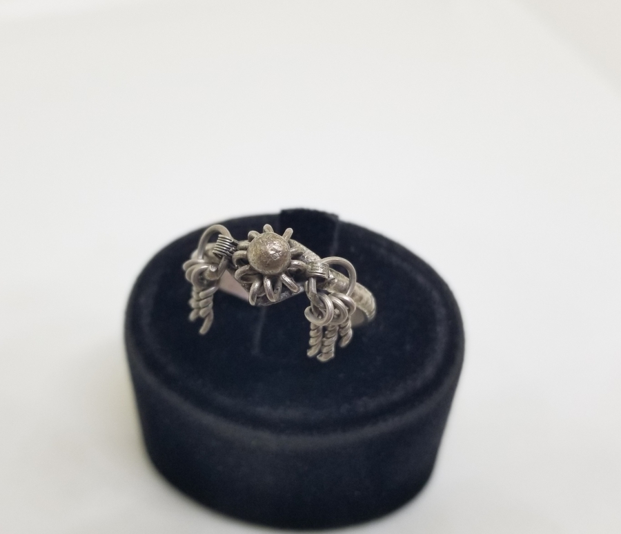 OSMANLI DÖNEMİ CINGILLI GÜMÜŞ YÜZÜK