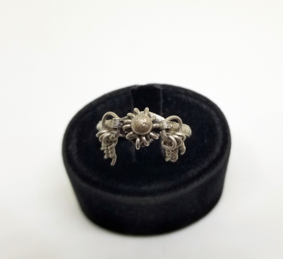 OSMANLI DÖNEMİ CINGILLI GÜMÜŞ YÜZÜK