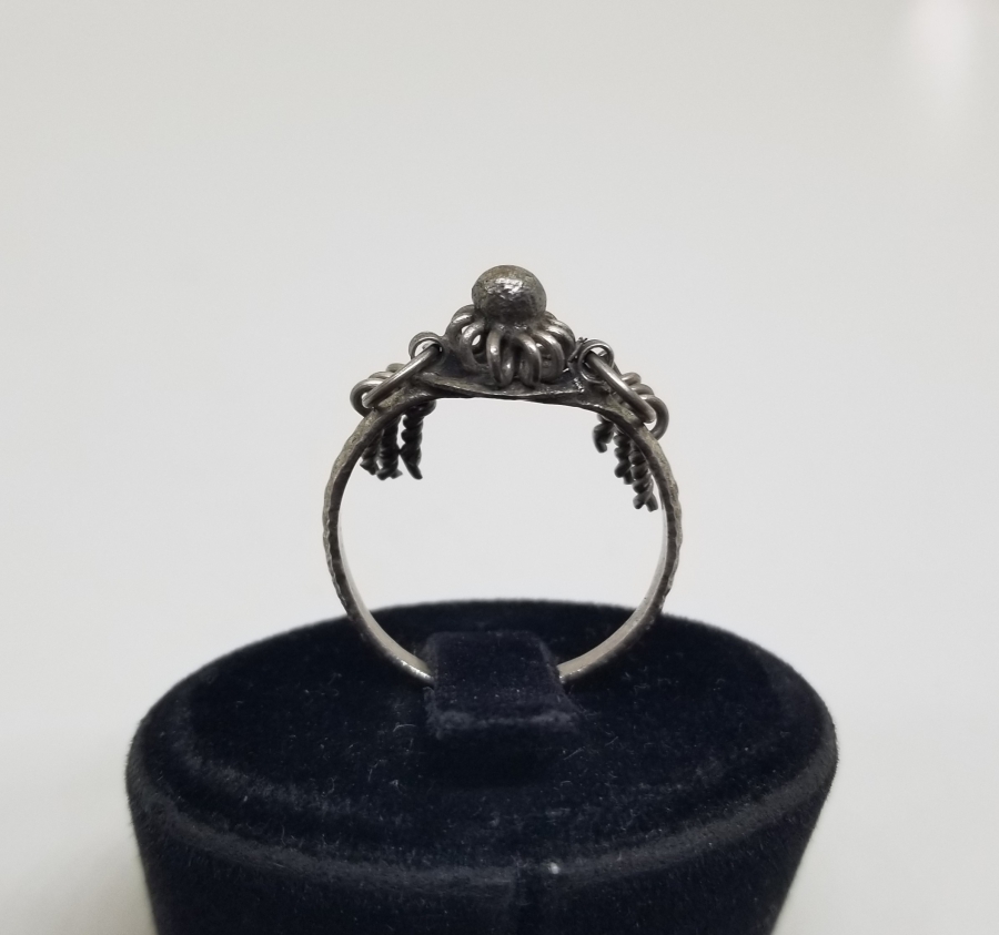 OSMANLI DÖNEMİ CINGILLI GÜMÜŞ YÜZÜK