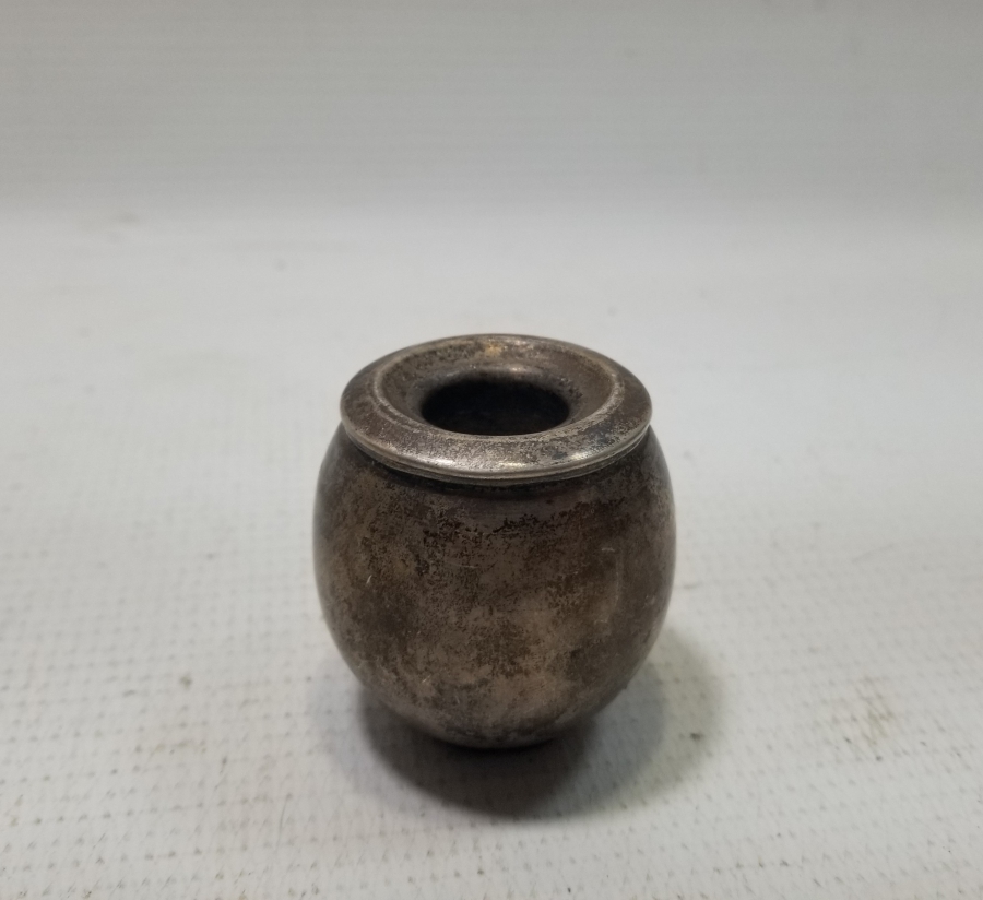 ANTİKA GÜMÜŞ MUMLUK