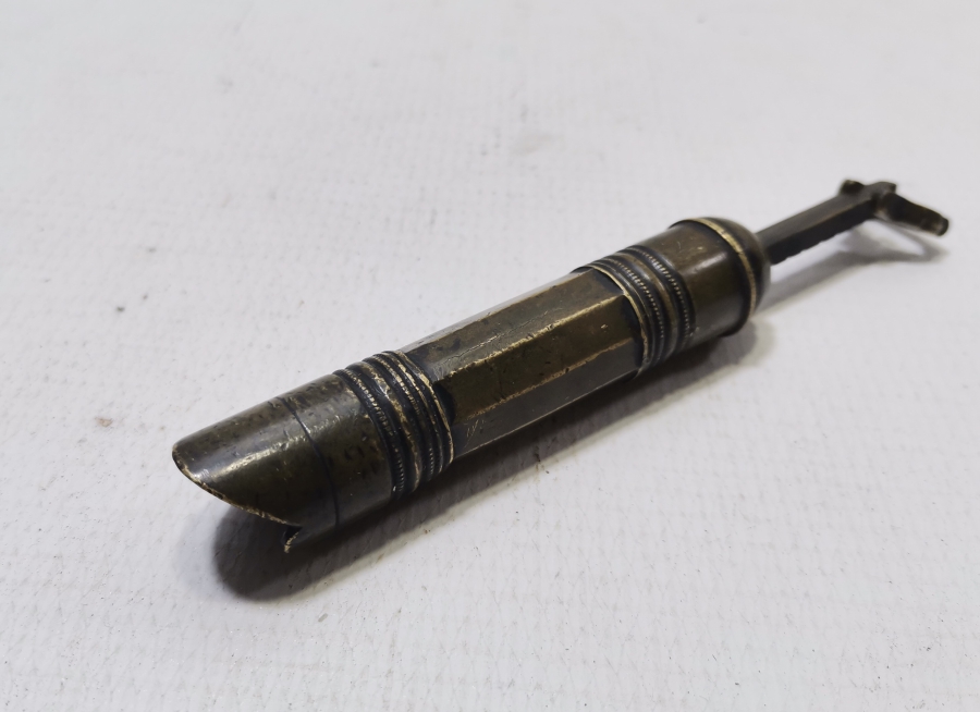 OSMANLI DÖNEMİ BRONZ BARUT ÖLÇER