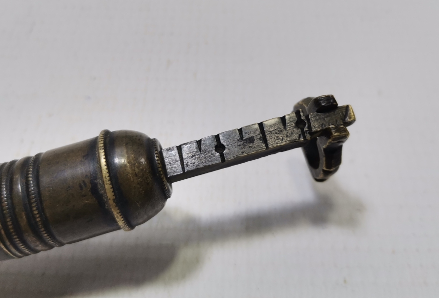 OSMANLI DÖNEMİ BRONZ BARUT ÖLÇER