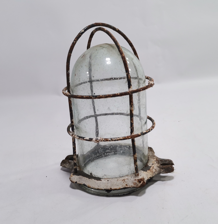 ÇOK NADİR ANTİKA GEMİ LAMBA KORUMASI