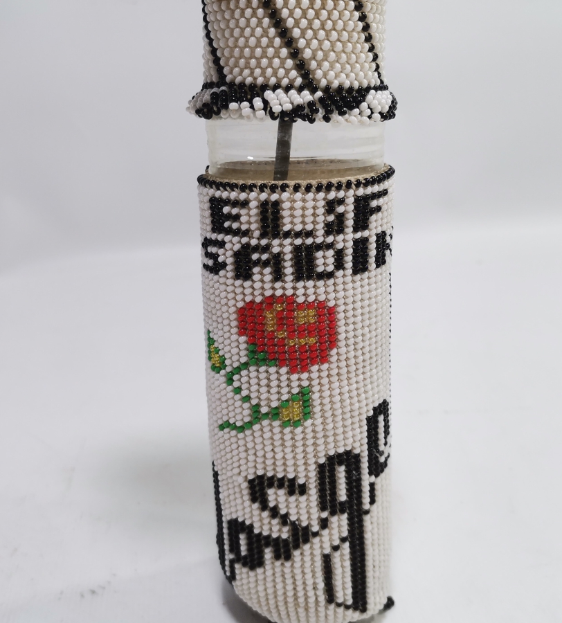 CEZAEVİ YAPIMI BONCUK İŞİ KUŞLU KOLONYALIK