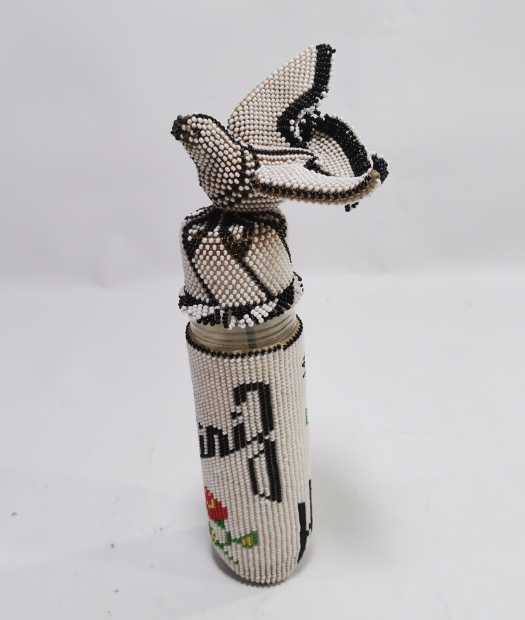 CEZAEVİ YAPIMI BONCUK İŞİ KUŞLU KOLONYALIK