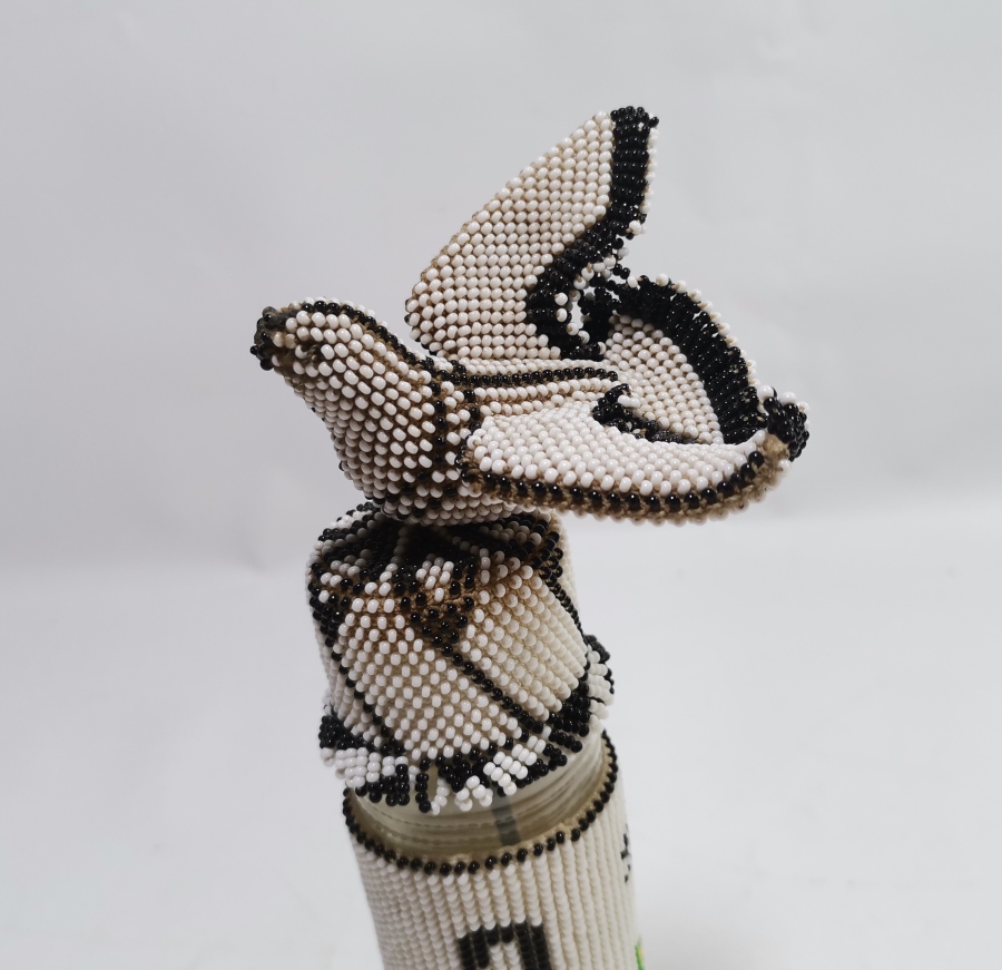 CEZAEVİ YAPIMI BONCUK İŞİ KUŞLU KOLONYALIK