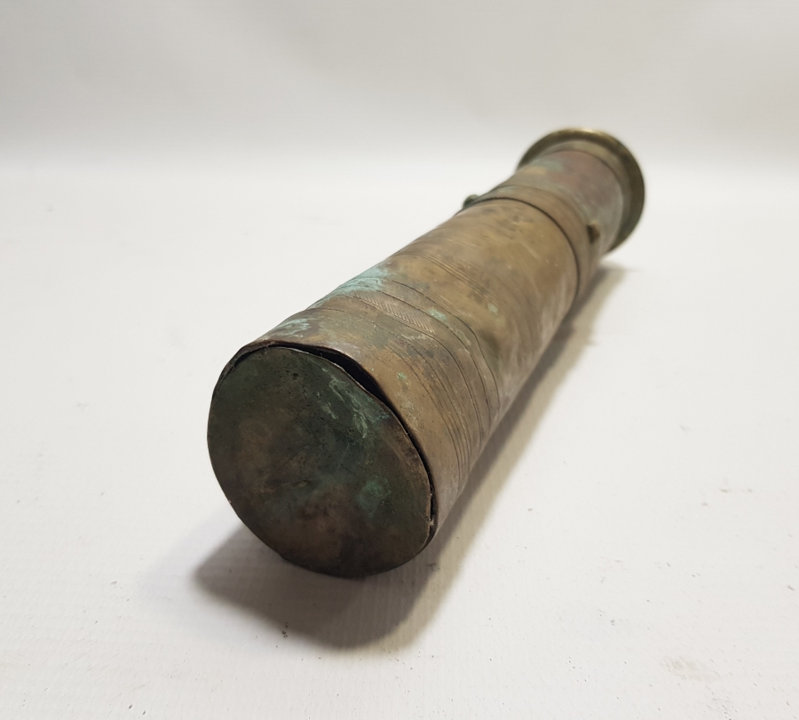 ÜZERİ ÇİFT USTA DAMGALI OSMANLI DÖNEMİ KAHVE DEĞİRMENİ