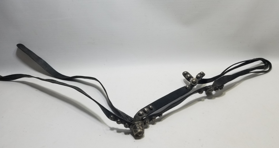 ÜZERİ SAVAT İŞÇİLİKLİ OSMANLI DÖNEMİ ÇERKES İŞİ GÜMÜŞ AT DÖŞLÜĞÜ