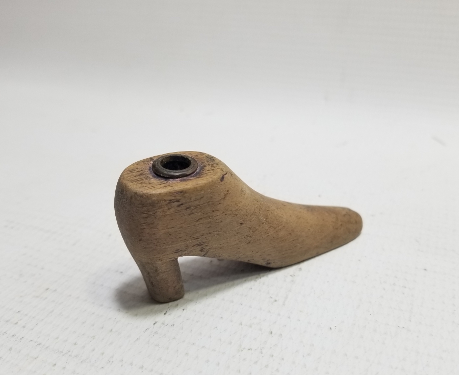 AYAKKABI FORMLU OSMANLI DÖNEMİ AHŞAP SİGARA AĞIZLIĞI