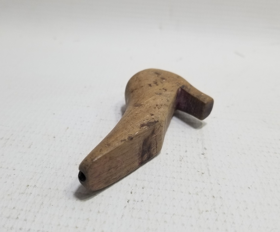 AYAKKABI FORMLU OSMANLI DÖNEMİ AHŞAP SİGARA AĞIZLIĞI