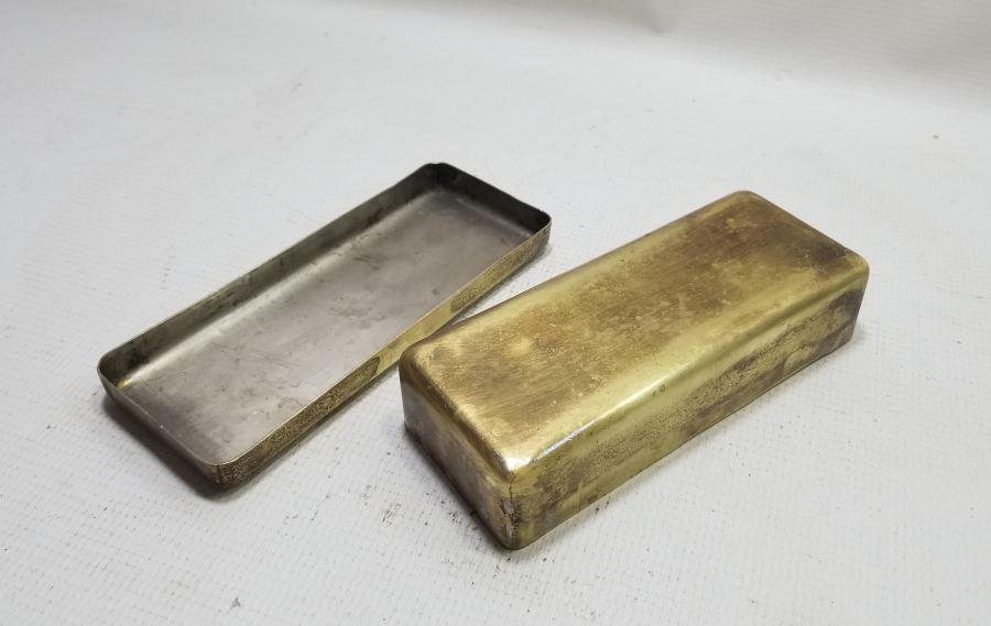 SAĞLIK VE SOSYAL YARDIM BAKANLIĞI ANTİKA METAL KAPAKLI KUTU