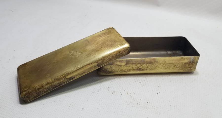 SAĞLIK VE SOSYAL YARDIM BAKANLIĞI ANTİKA METAL KAPAKLI KUTU