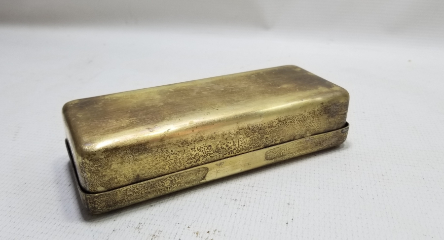 SAĞLIK VE SOSYAL YARDIM BAKANLIĞI ANTİKA METAL KAPAKLI KUTU